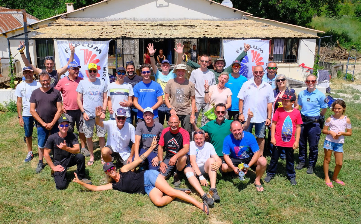 All the competitors and volunteers